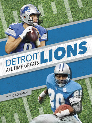 cover image of Detroit Lions All-Time Greats